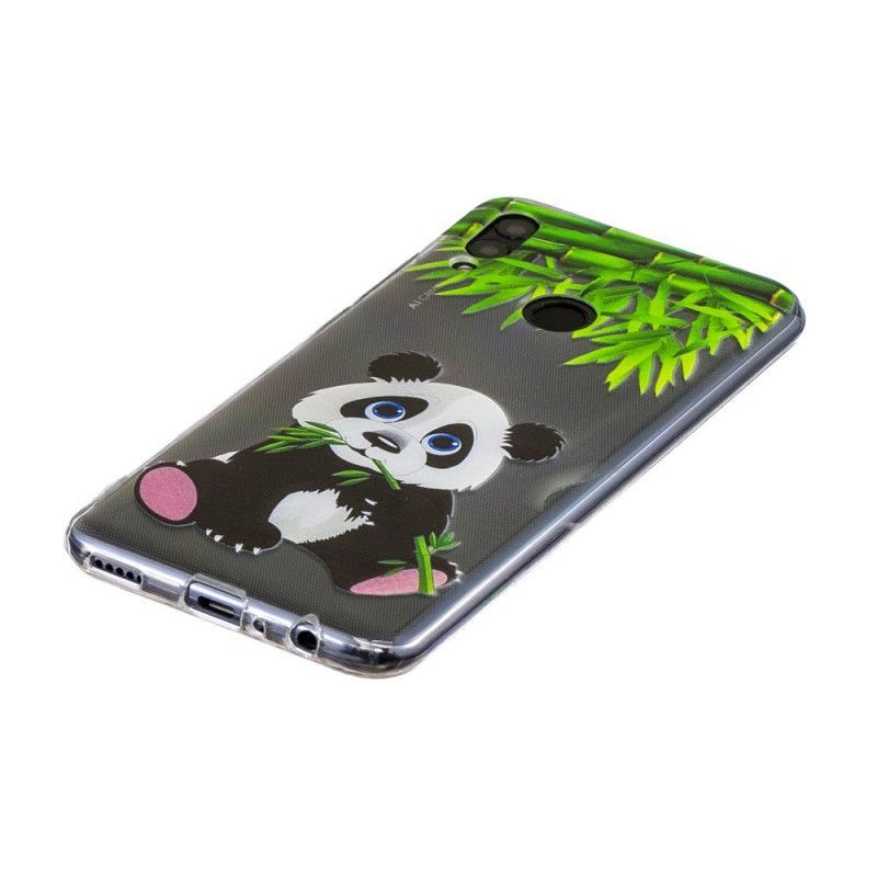 Kryt Huawei P Smart 2019 Průhledná Panda Jíst