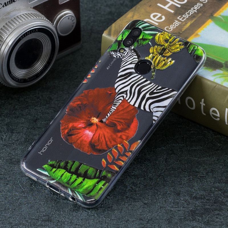 Kryt Huawei P Smart 2019 Zebra A Květiny