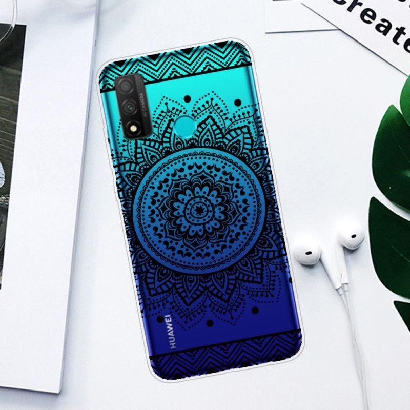 Kryt Huawei P Smart 2020 Průhledná Květinová Mandala