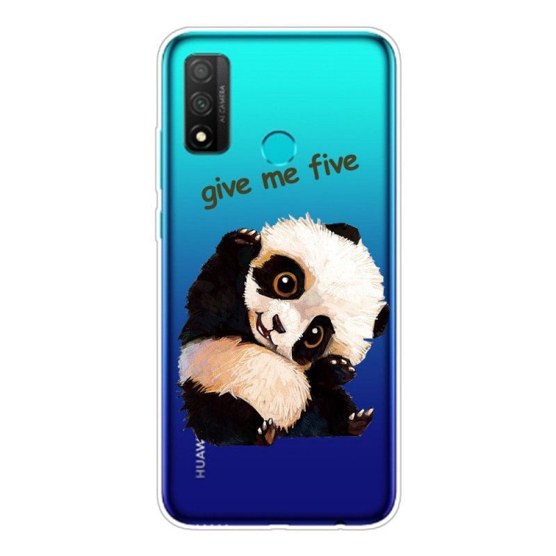 Kryt Huawei P Smart 2020 Průhledná Panda Dej Mi Pět