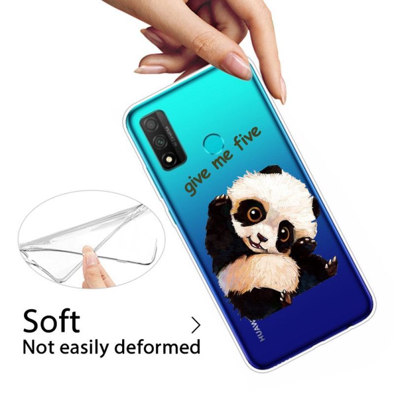 Kryt Huawei P Smart 2020 Průhledná Panda Dej Mi Pět