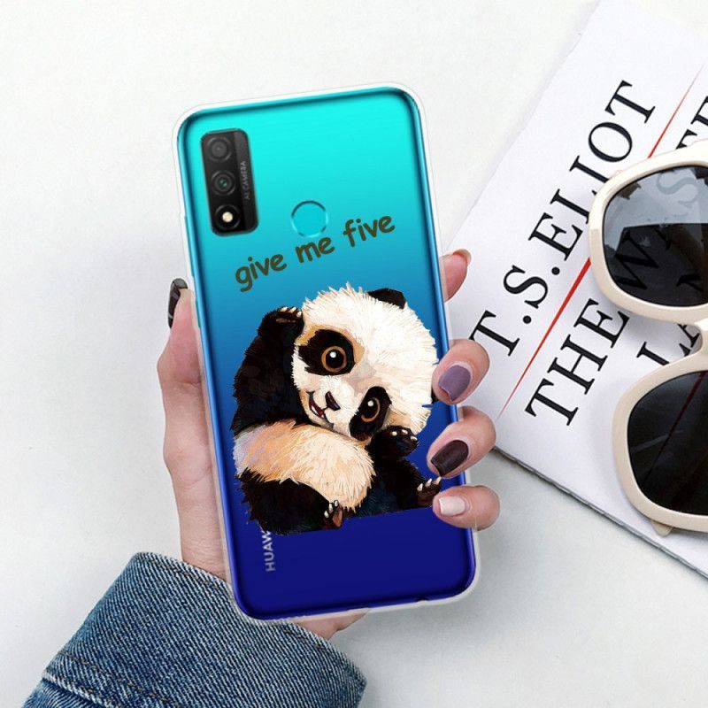 Kryt Huawei P Smart 2020 Průhledná Panda Dej Mi Pět