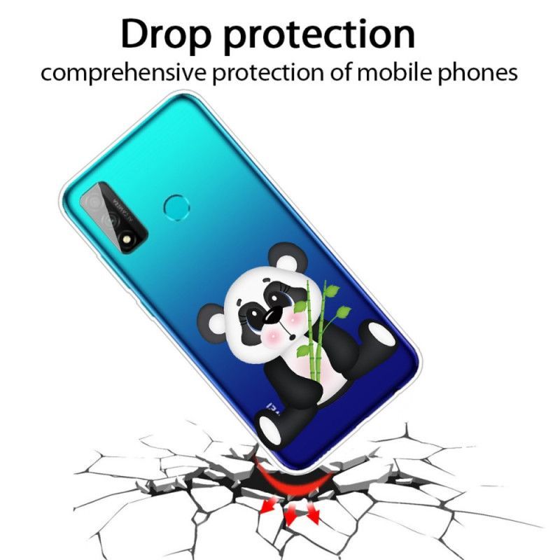 Kryt Huawei P Smart 2020 Průhledná Smutná Panda