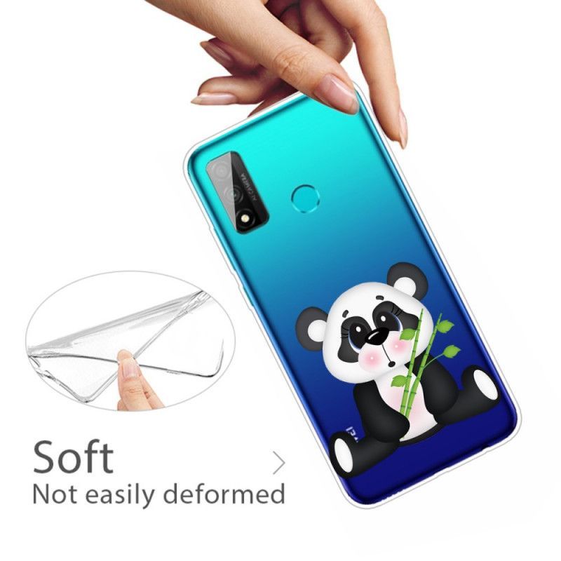 Kryt Huawei P Smart 2020 Průhledná Smutná Panda