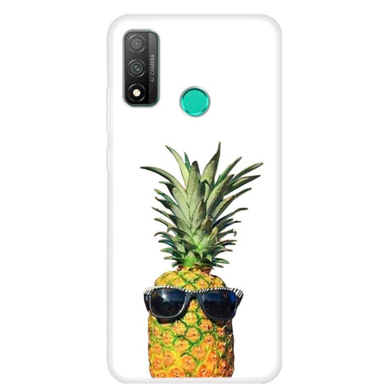 Kryt Huawei P Smart 2020 Průhledný Ananas Se Skleničkami