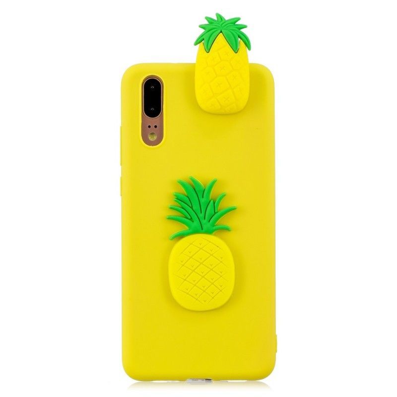 Kryt Huawei P20 3d Ananas