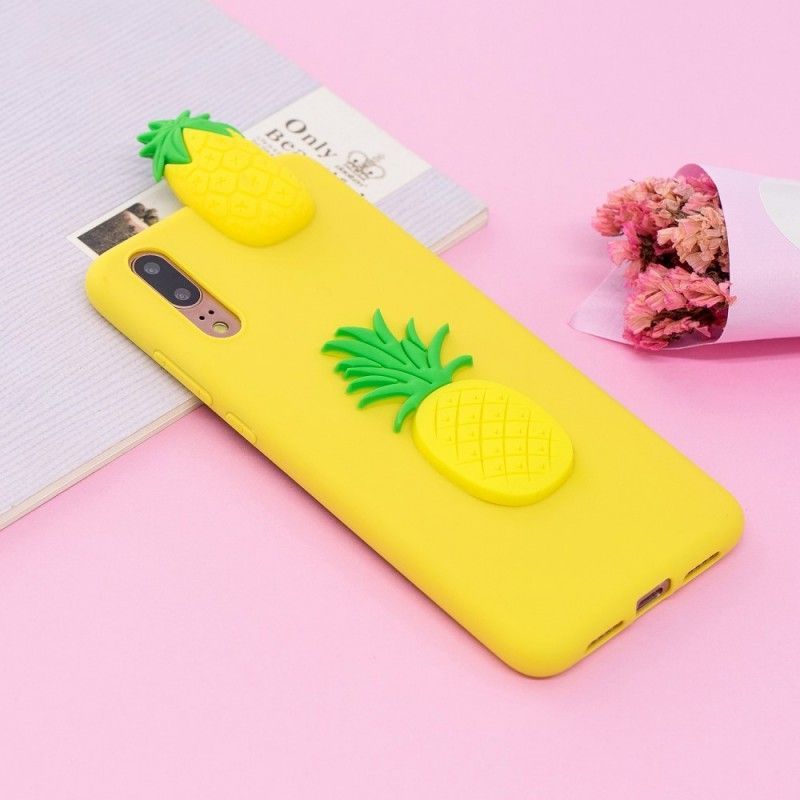 Kryt Huawei P20 3d Ananas