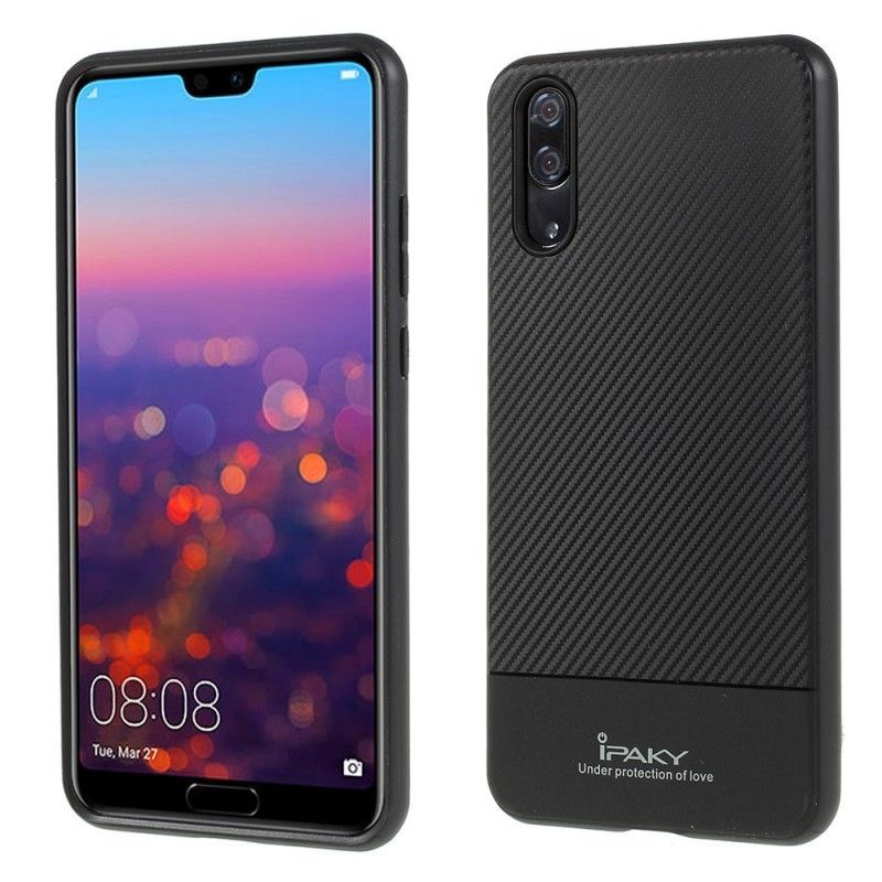 Kryt Huawei P20 Ipaky Uhlíkové Vlákno