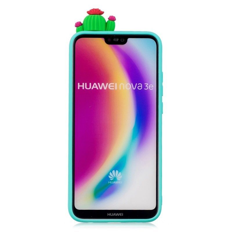 Kryt Huawei P20 Lite 3d Kaktusové Šílenství