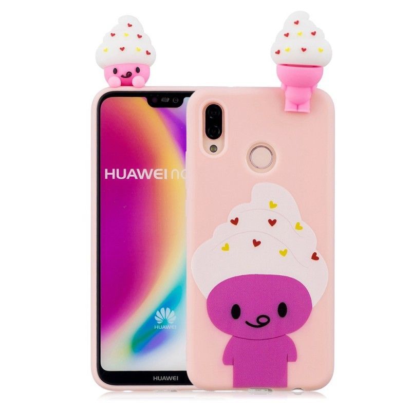 Kryt Huawei P20 Lite 3d Zábavná Zmrzlina