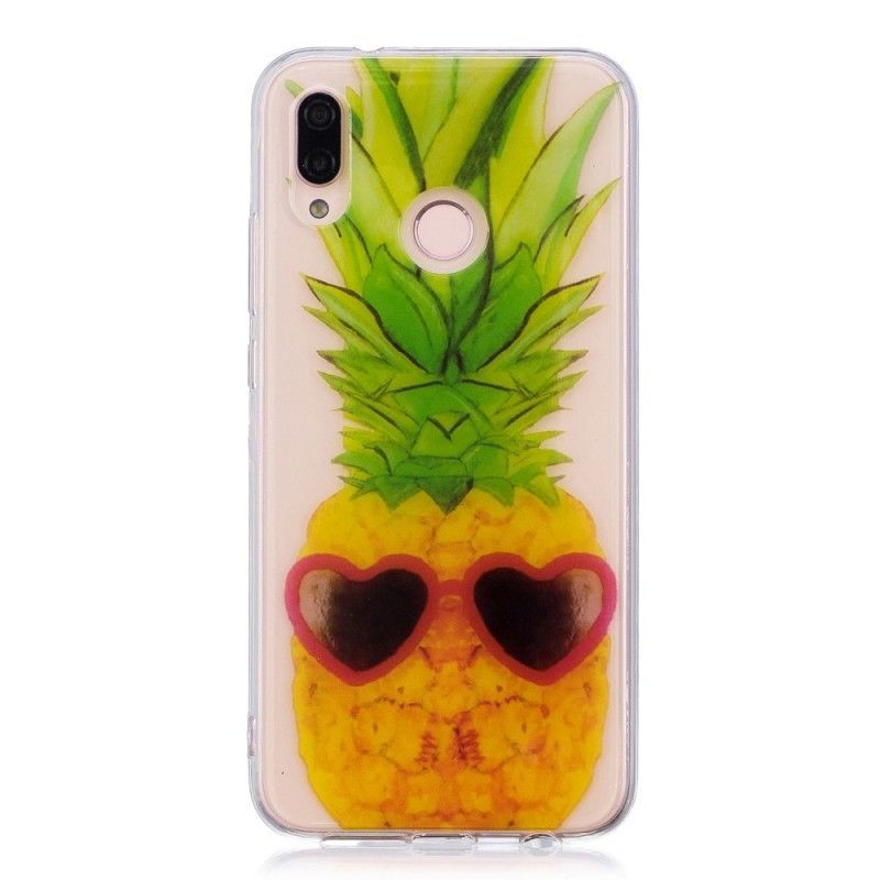 Kryt Huawei P20 Lite Průhledný Inkognito Ananas