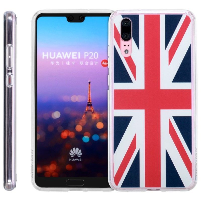 Kryt Huawei P20 Momax Anglická Vlajka