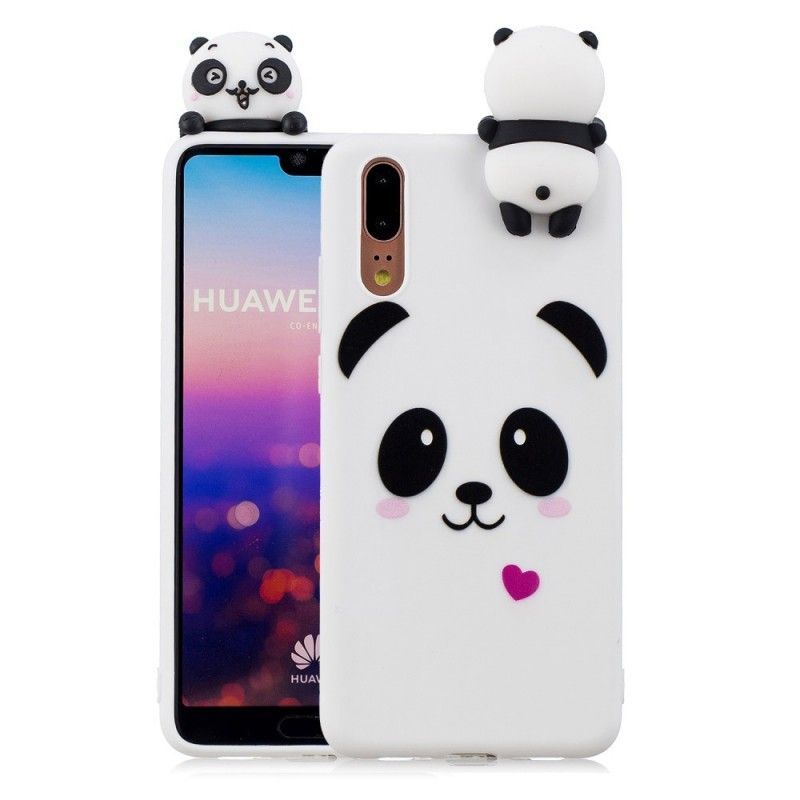 Kryt Huawei P20 Panda 3d Zábava