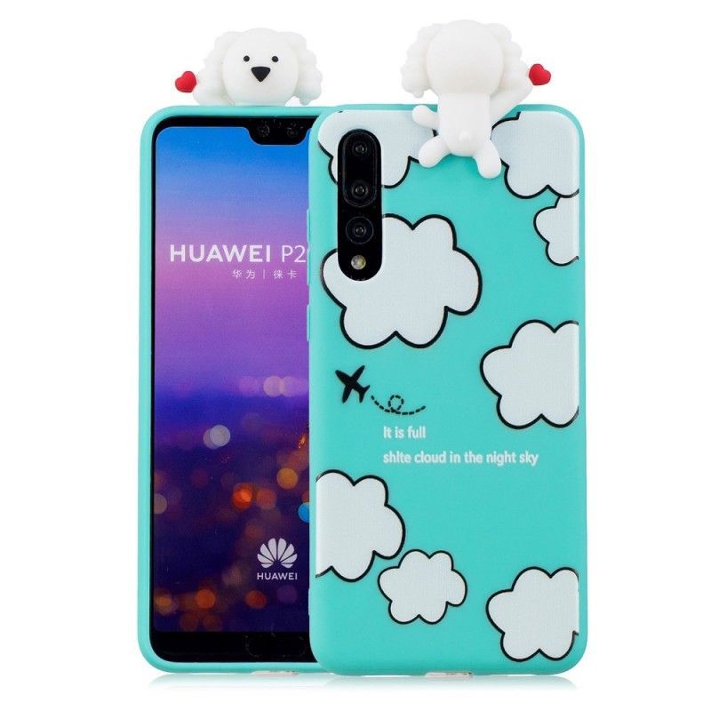 Kryt Huawei P20 Pro 3d Pes V Oblacích