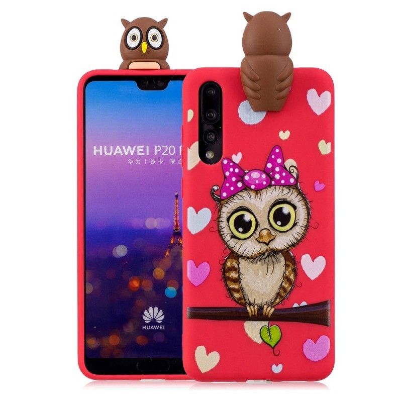 Kryt Huawei P20 Pro 3d Slečna Sova