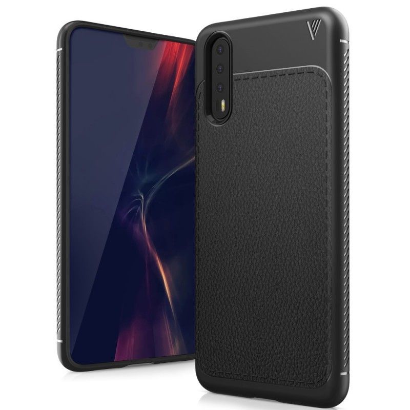 Kryt Huawei P20 Pro Prémiový Kožený Efekt