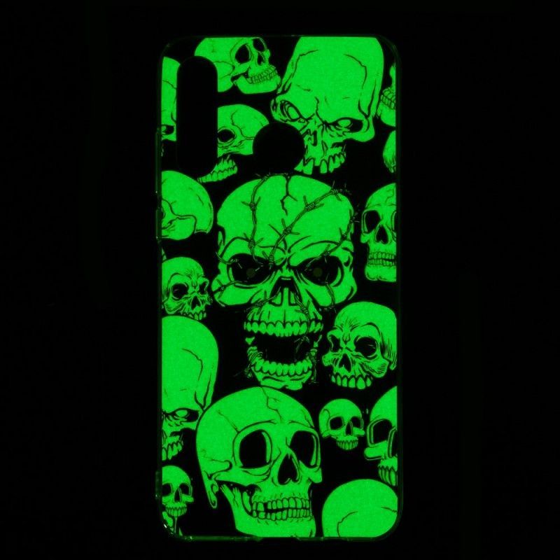 Kryt Huawei P30 Lite Pozor Na Fluorescenční Lebky