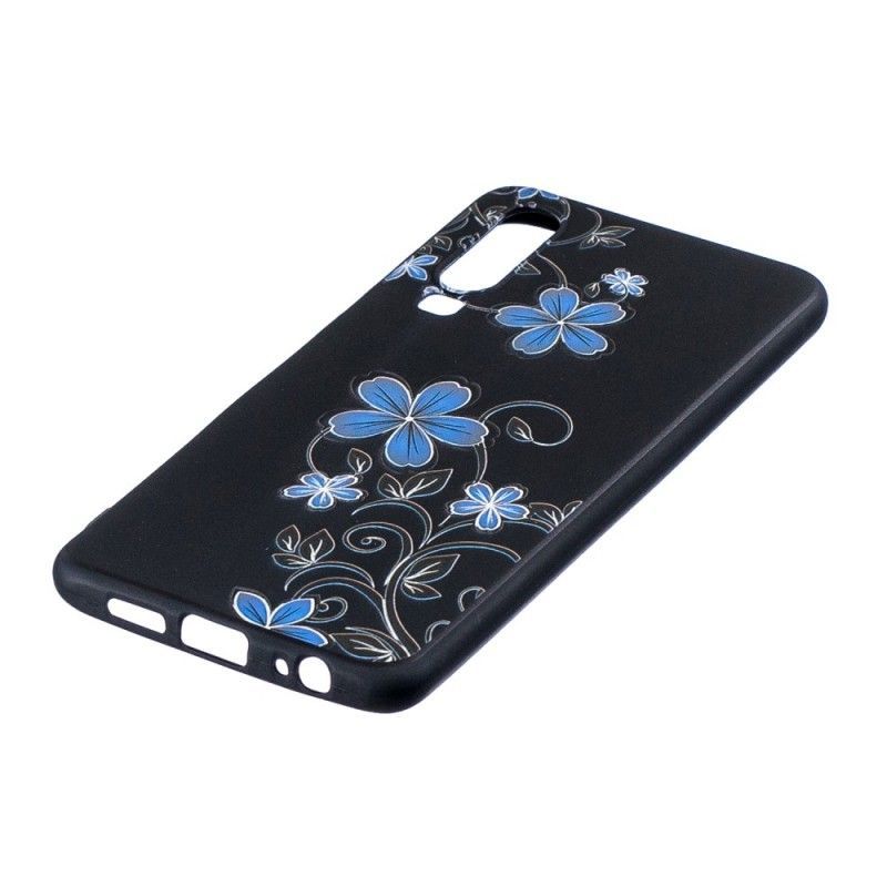 Kryt Huawei P30 Modré Květy