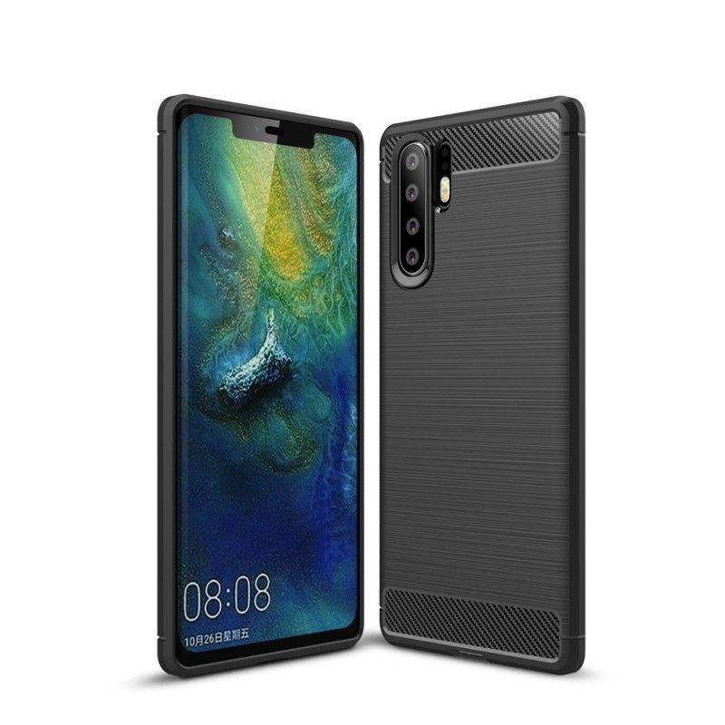 Kryt Huawei P30 Pro Kartáčované Uhlíkové Vlákno