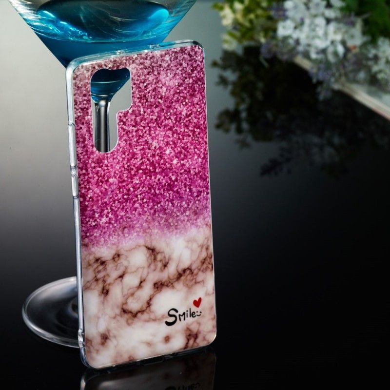 Kryt Huawei P30 Pro Mramorový Třpyt A Úsměv