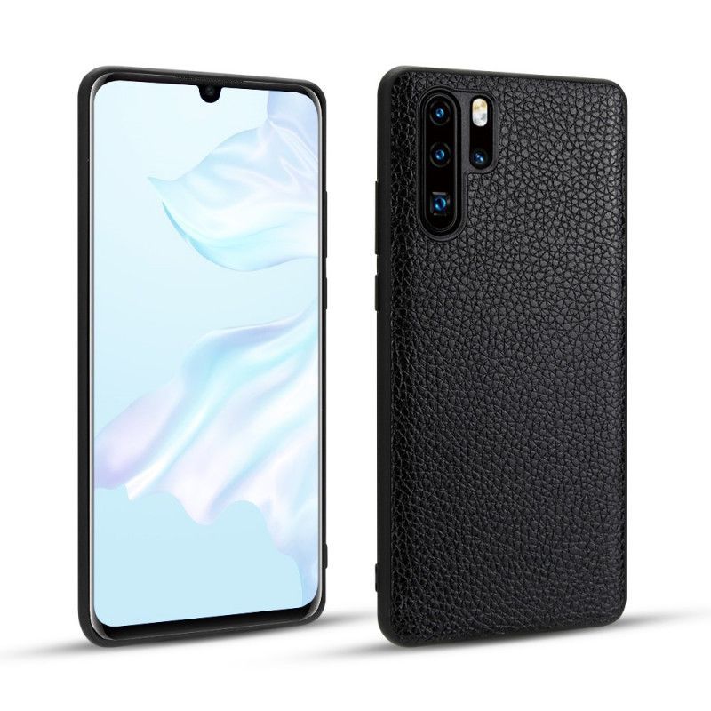 Kryt Huawei P30 Pro Pravá Liči Kůže