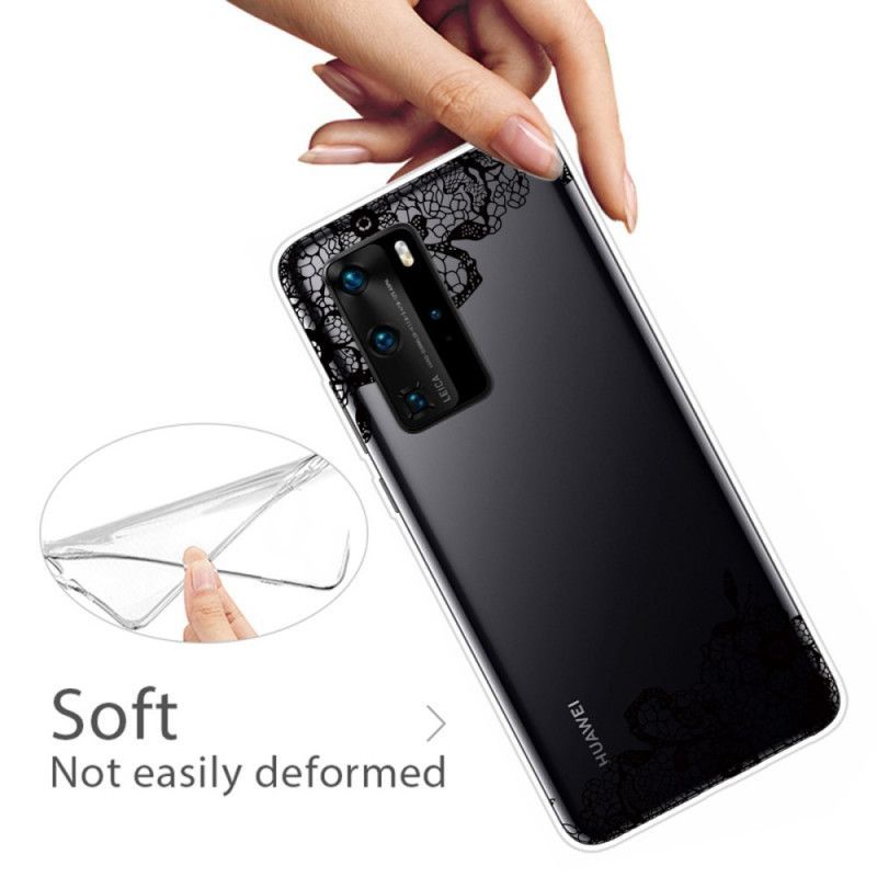 Kryt Huawei P40 Jemná Krajka