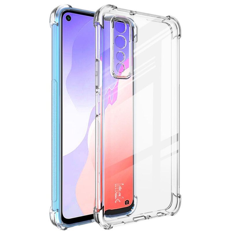 Kryt Huawei P40 Lite 5g Transparentní Hedvábný Imak