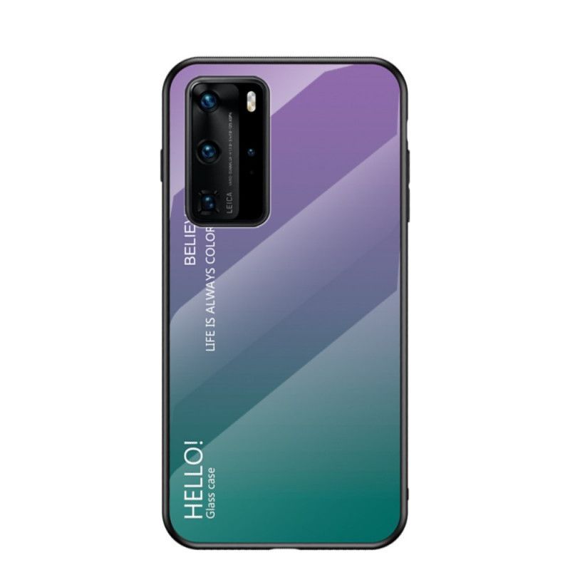 Kryt Huawei P40 Pro Ahoj Tvrzené Sklo