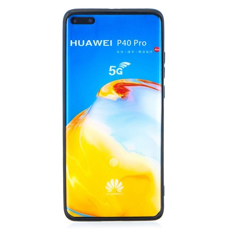 Kryt Huawei P40 Pro Flexibilní Silikonová Grafika