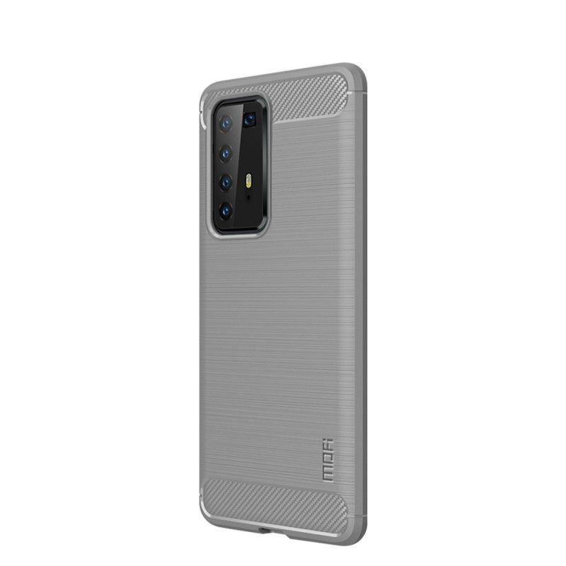 Kryt Huawei P40 Pro Mofi Kartáčované Uhlíkové Vlákno