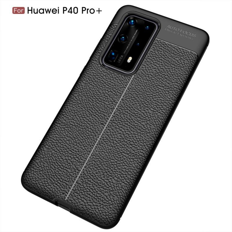 Kryt Huawei P40 Pro Plus Flexibilní Textura Uhlíkových Vláken