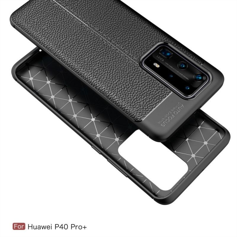 Kryt Huawei P40 Pro Plus Flexibilní Textura Uhlíkových Vláken