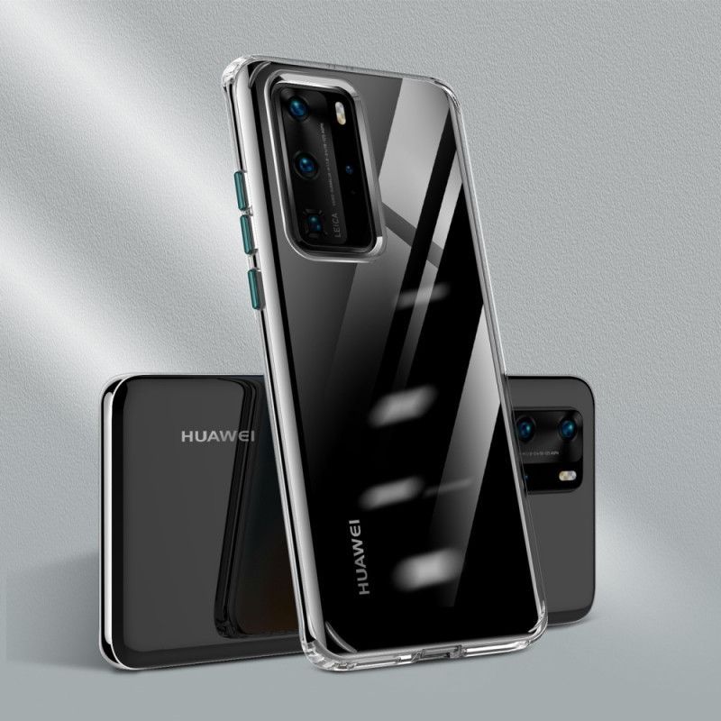 Kryt Huawei P40 Pro Průhledná Barevná Tlačítka