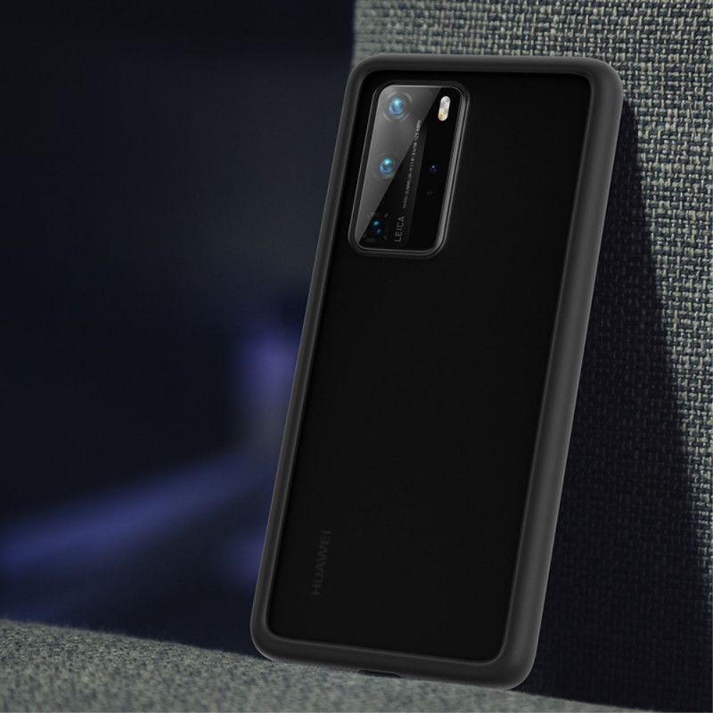 Kryt Huawei P40 Pro Průhledné Barevné Obrysy