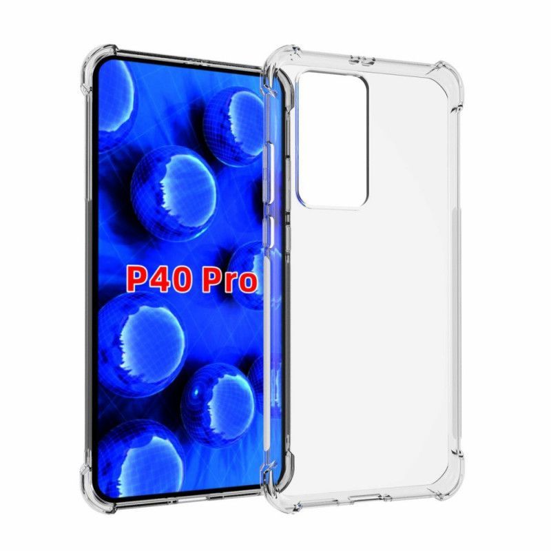 Kryt Huawei P40 Pro Průhledné Zesílené Rohy