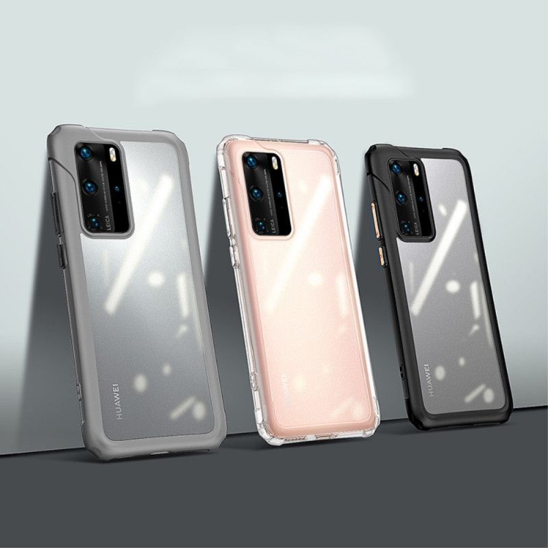 Kryt Huawei P40 Pro Průhledný Matný Leeu Design