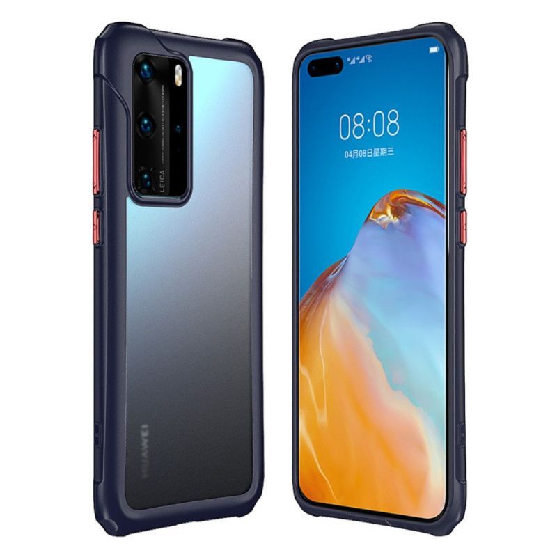 Kryt Huawei P40 Pro Průhledný Matný Leeu Design