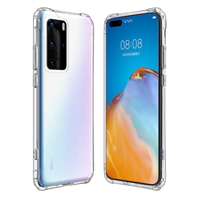 Kryt Huawei P40 Pro Průhledný Matný Leeu Design