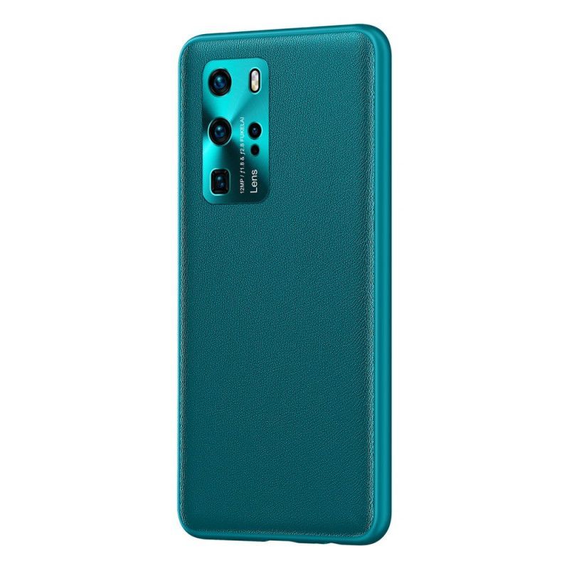 Kryt Huawei P40 Pro Stylová Barva Kůže