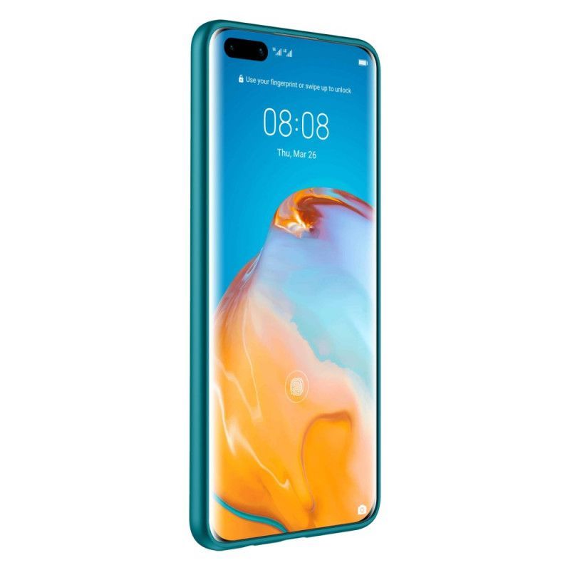 Kryt Huawei P40 Pro Stylová Barva Kůže