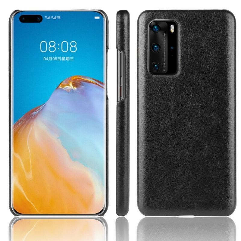 Kryt Huawei P40 Pro Výkonný Efekt Liči Kůže