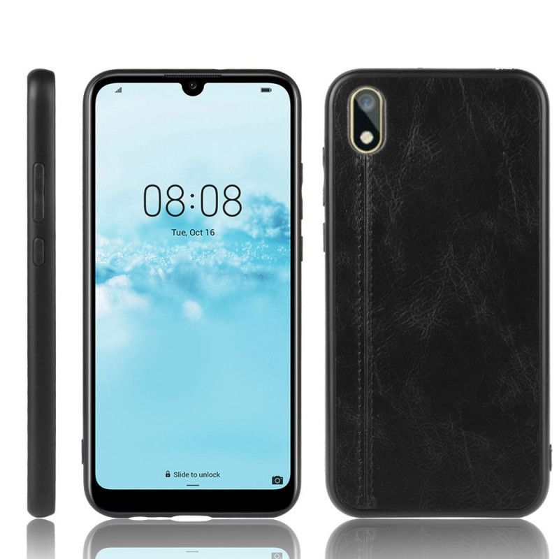 Kryt Huawei Y5 2019 / Čestný 8s Prošívaný Kožený Efekt