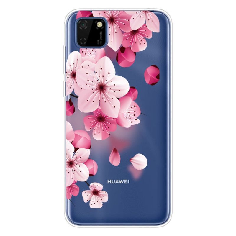 Kryt Huawei Y5p Prémiové Květinové