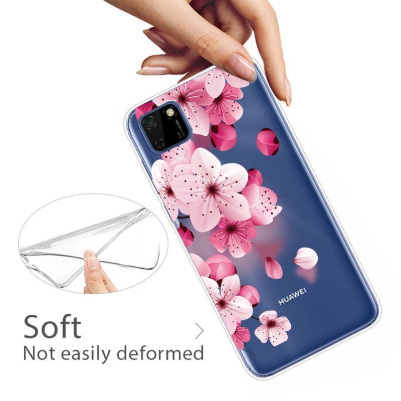 Kryt Huawei Y5p Prémiové Květinové