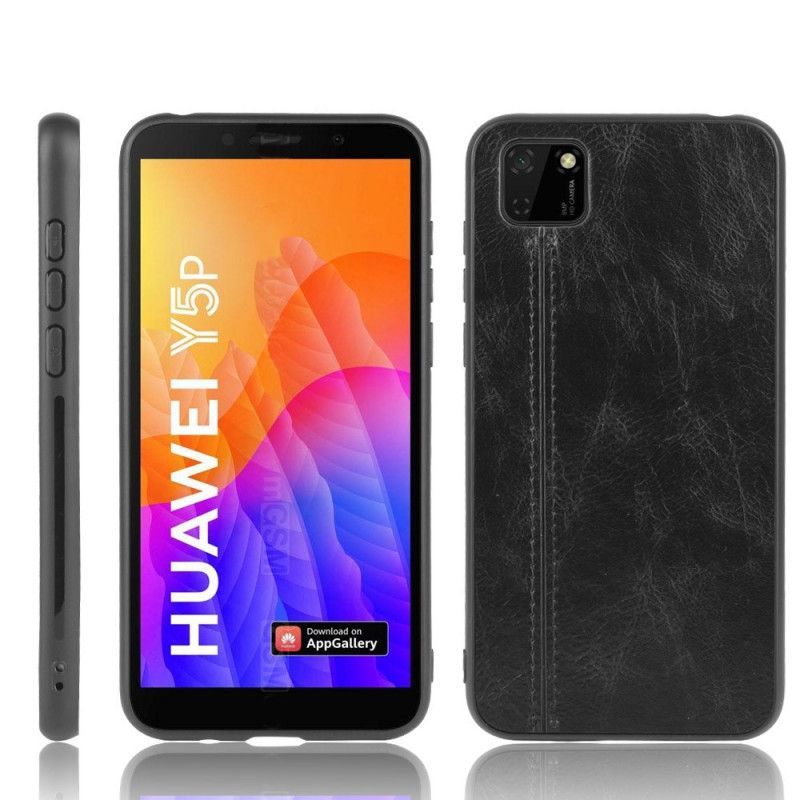 Kryt Huawei Y5p Styl Prošívání Kůže