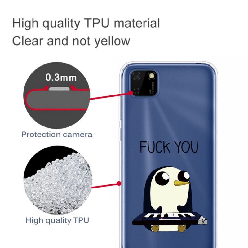 Kryt Huawei Y5p Tučňák Šuká Tě