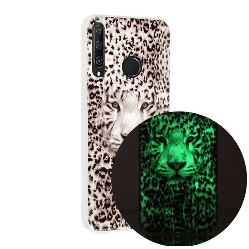 Kryt Huawei Y6p Fluorescenční Leopard