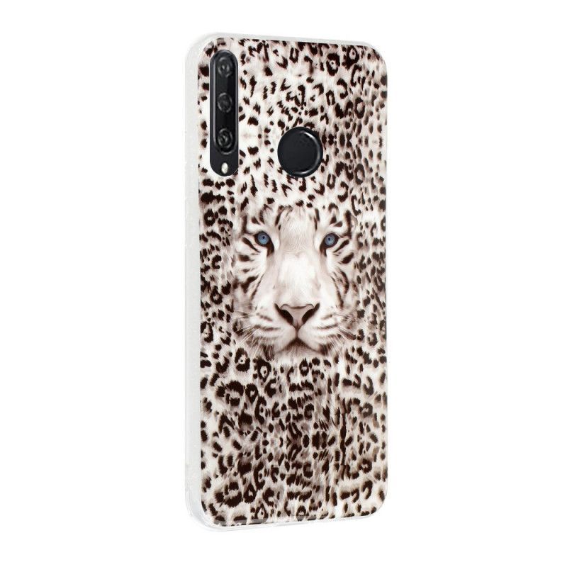 Kryt Huawei Y6p Fluorescenční Leopard