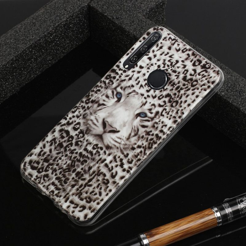 Kryt Huawei Y6p Fluorescenční Leopard