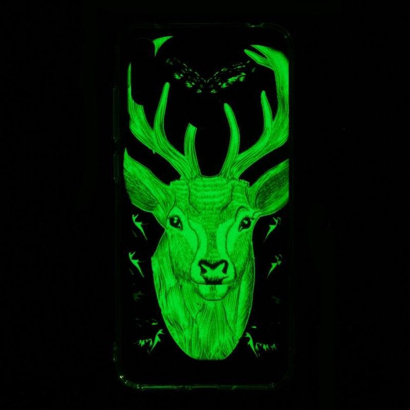 Kryt Huawei Y7 2019 Fluorescenční Majestátní Jelen